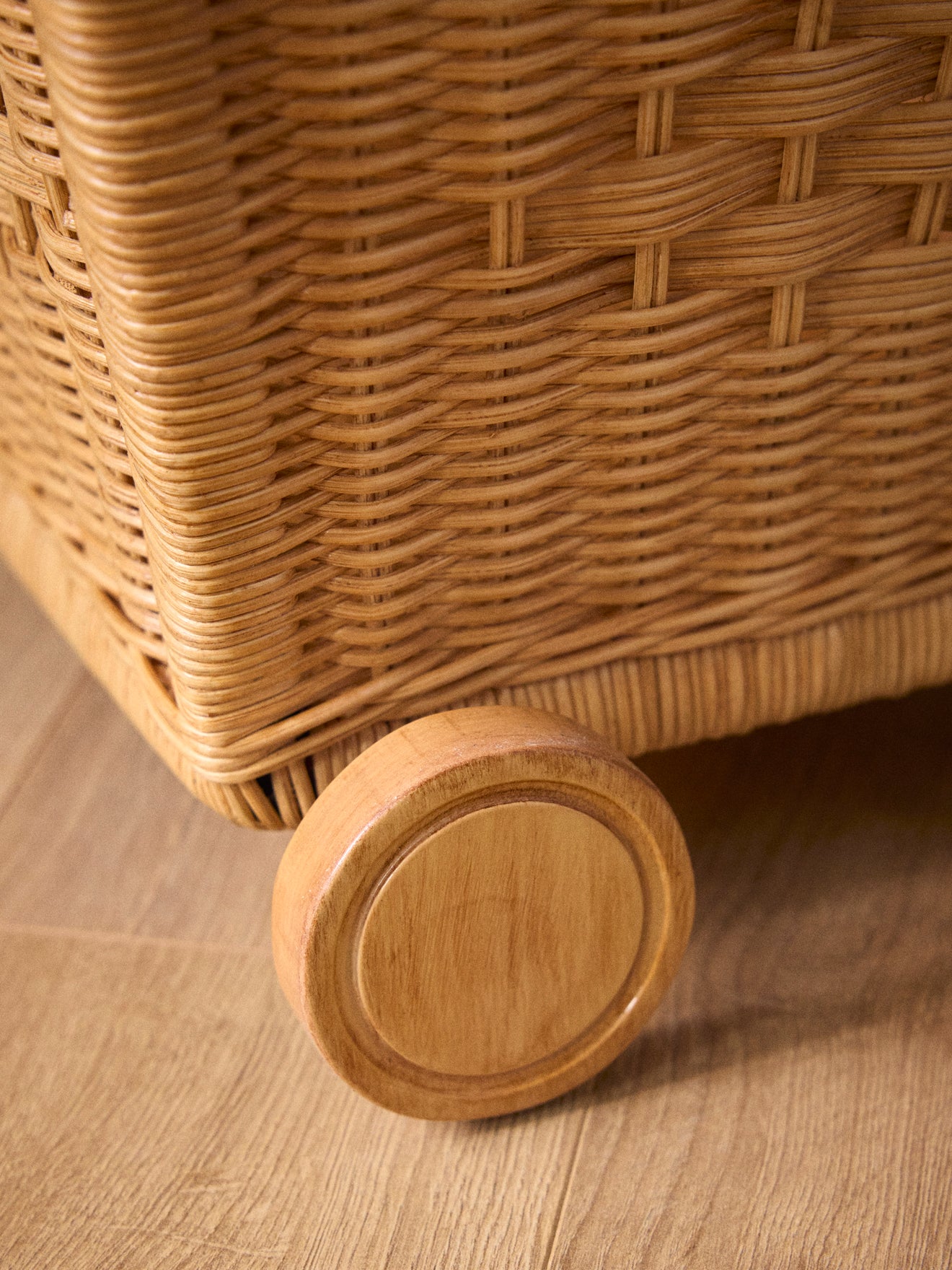 Kindertrolley in rotan