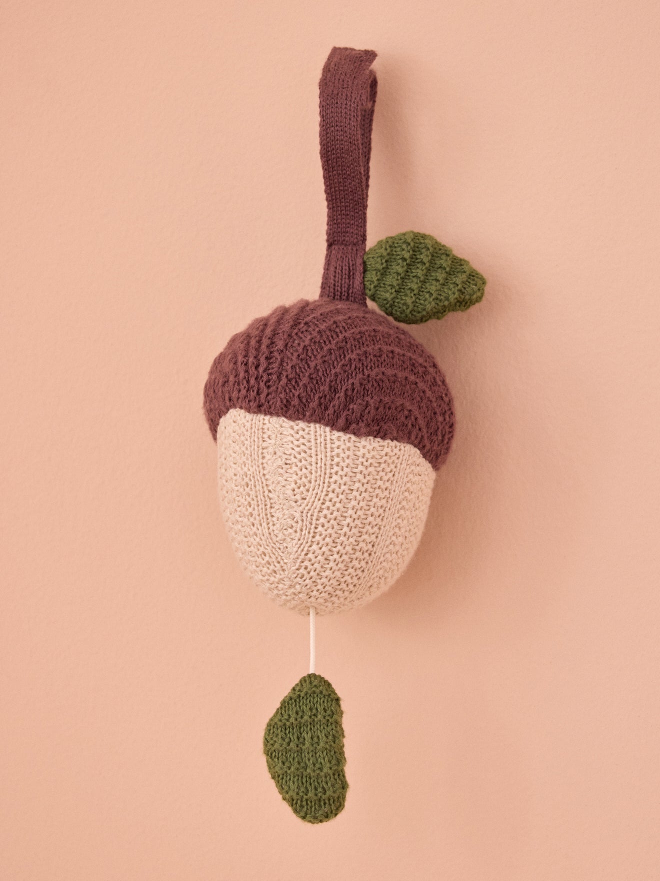 Gland musical en tricot