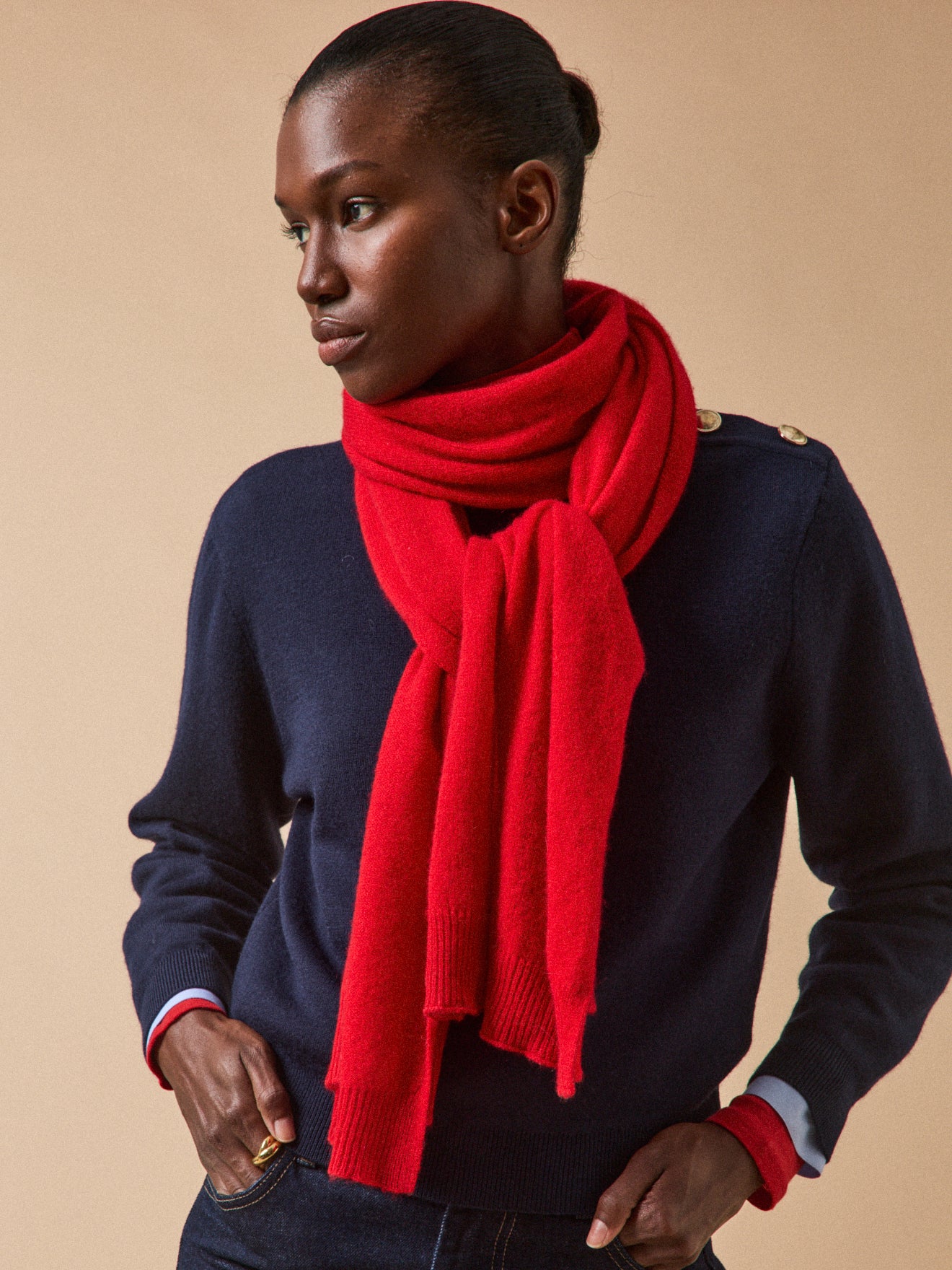 Écharpe cachemire adulte