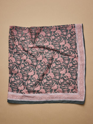 Damesfoulard met Gardenia-print