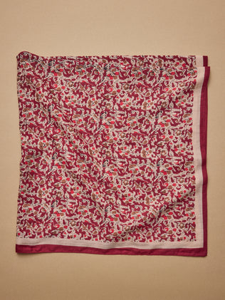 Damesfoulard met vlekkenprint