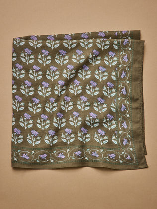 Damesfoulard met Indiase print