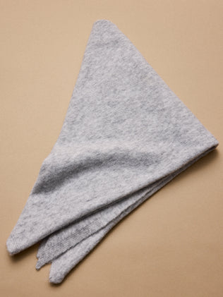 Écharpe triangle unie adulte