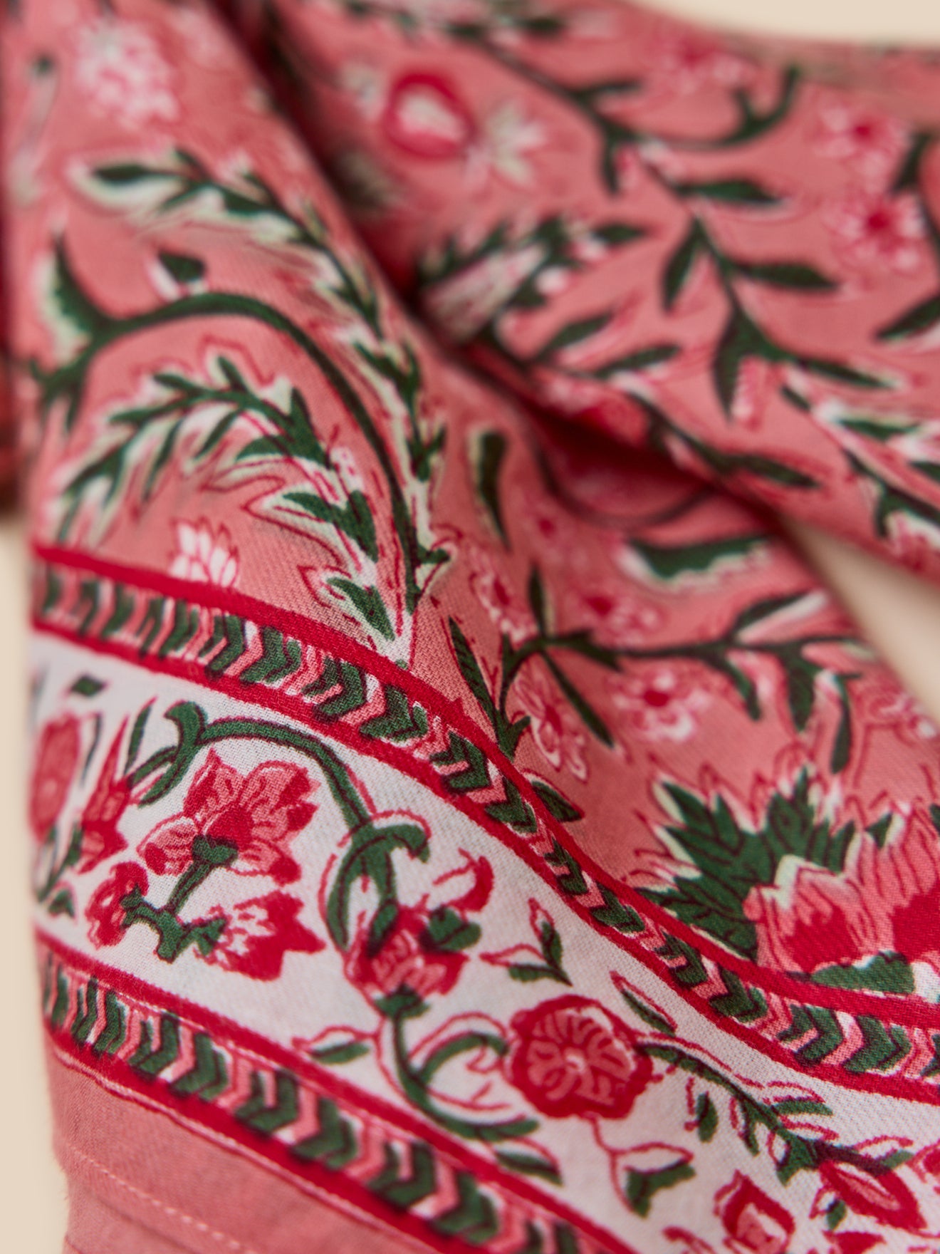 Foulard imprimé indien femme