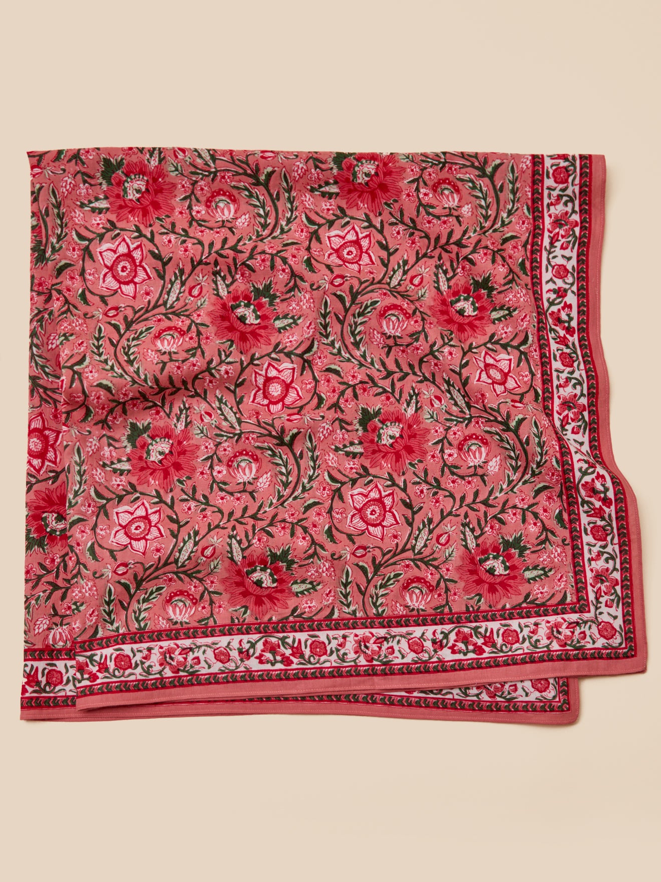 Foulard imprimé indien femme