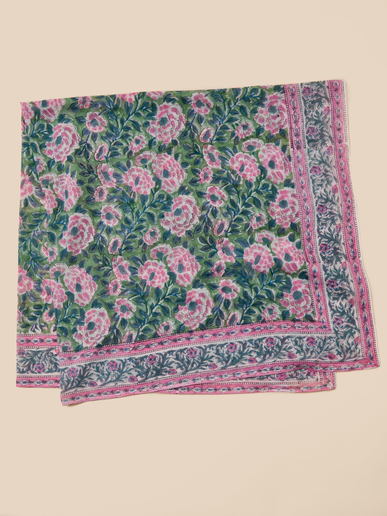 Foulard imprimé indien femme