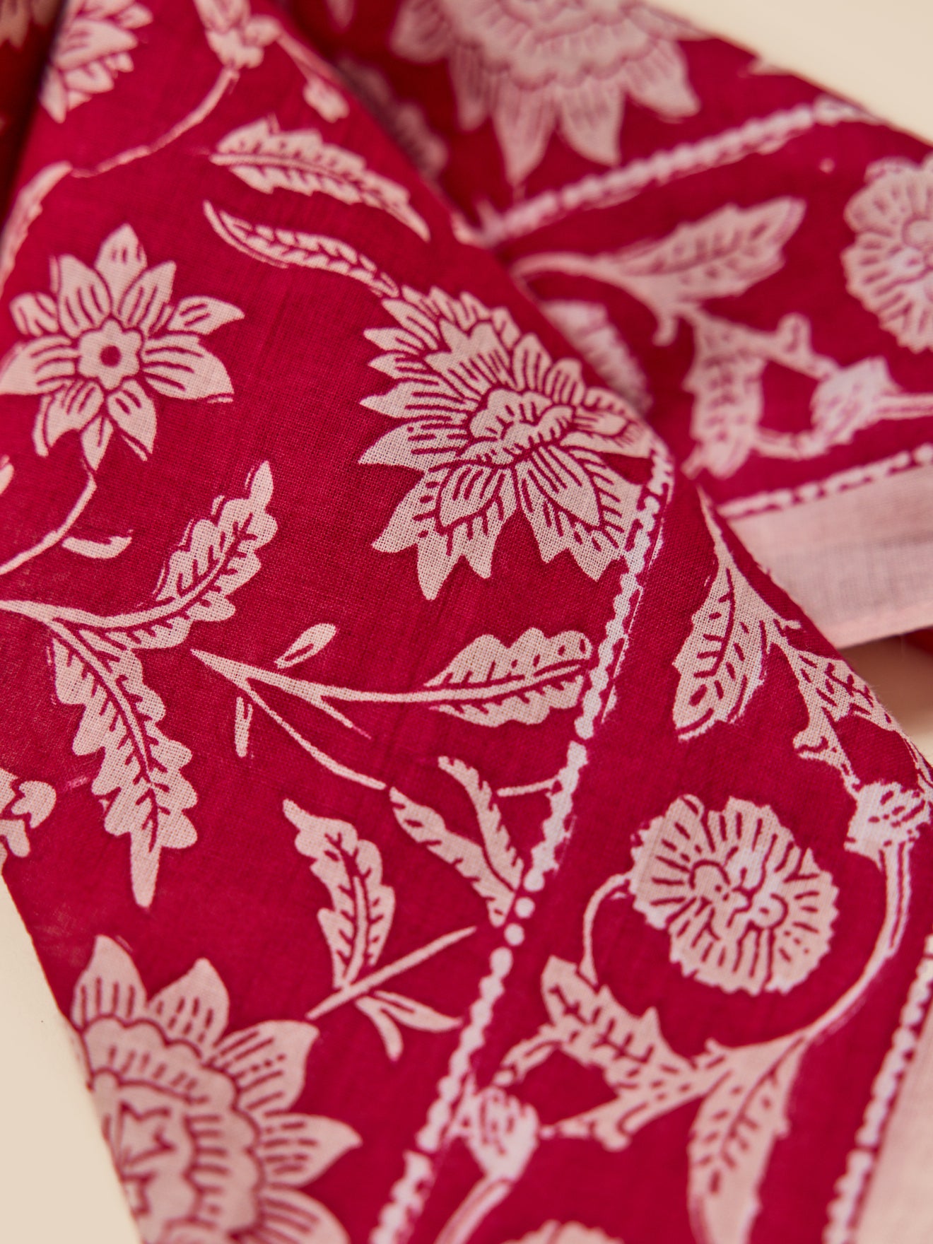 Foulard imprimé indien femme