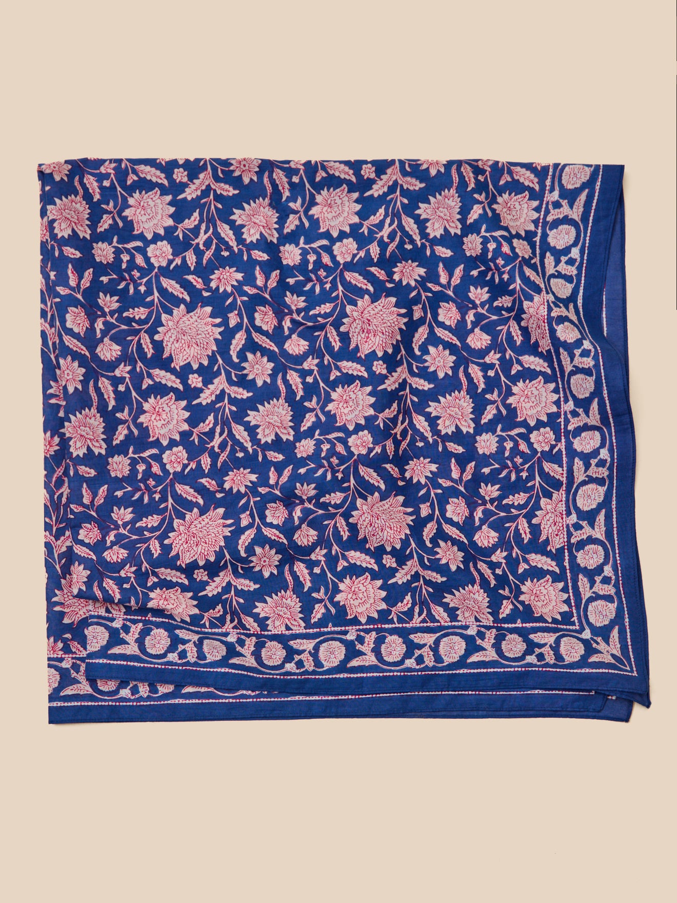 Foulard imprimé indien femme