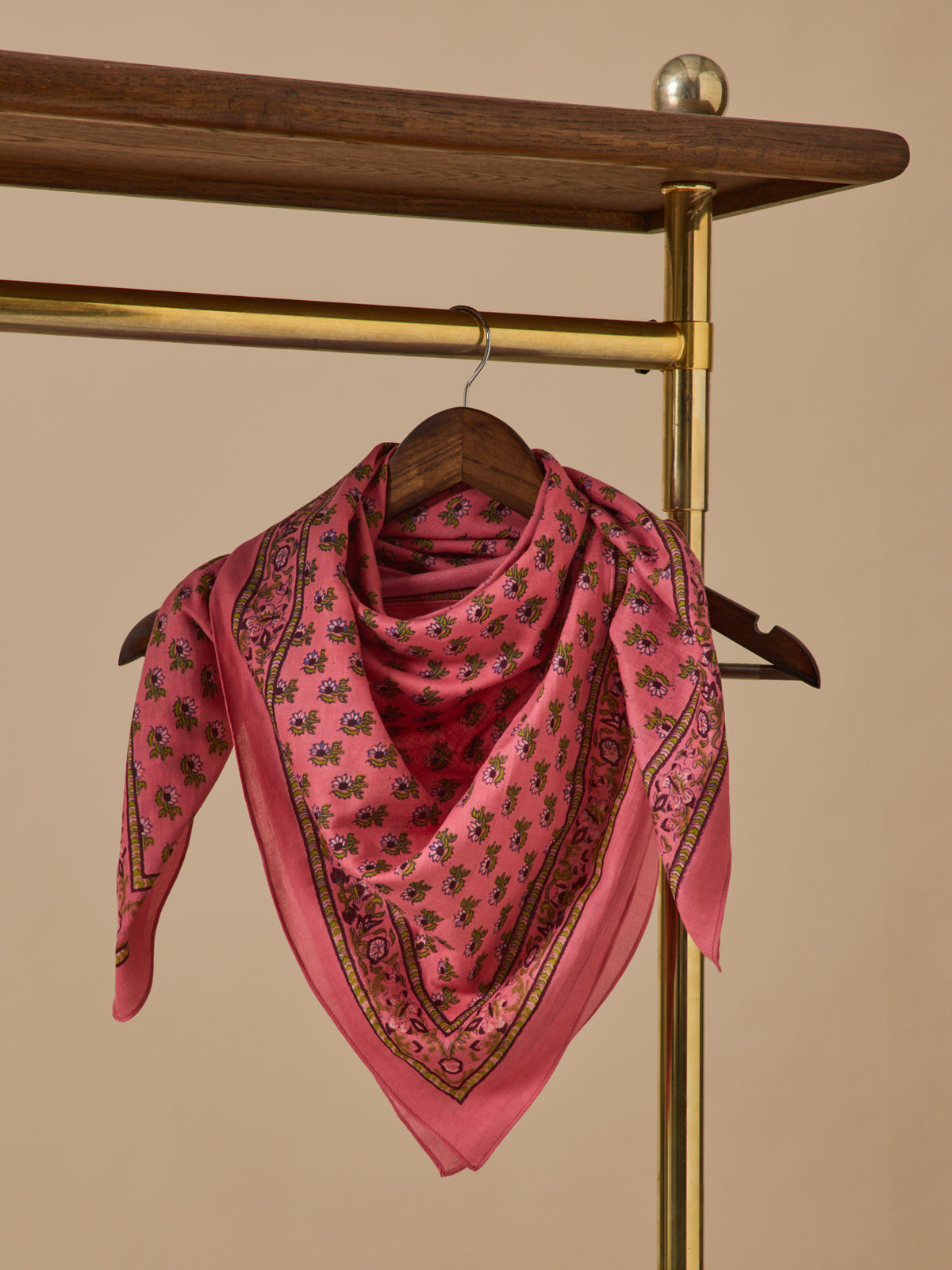 Bedrukte damesfoulard