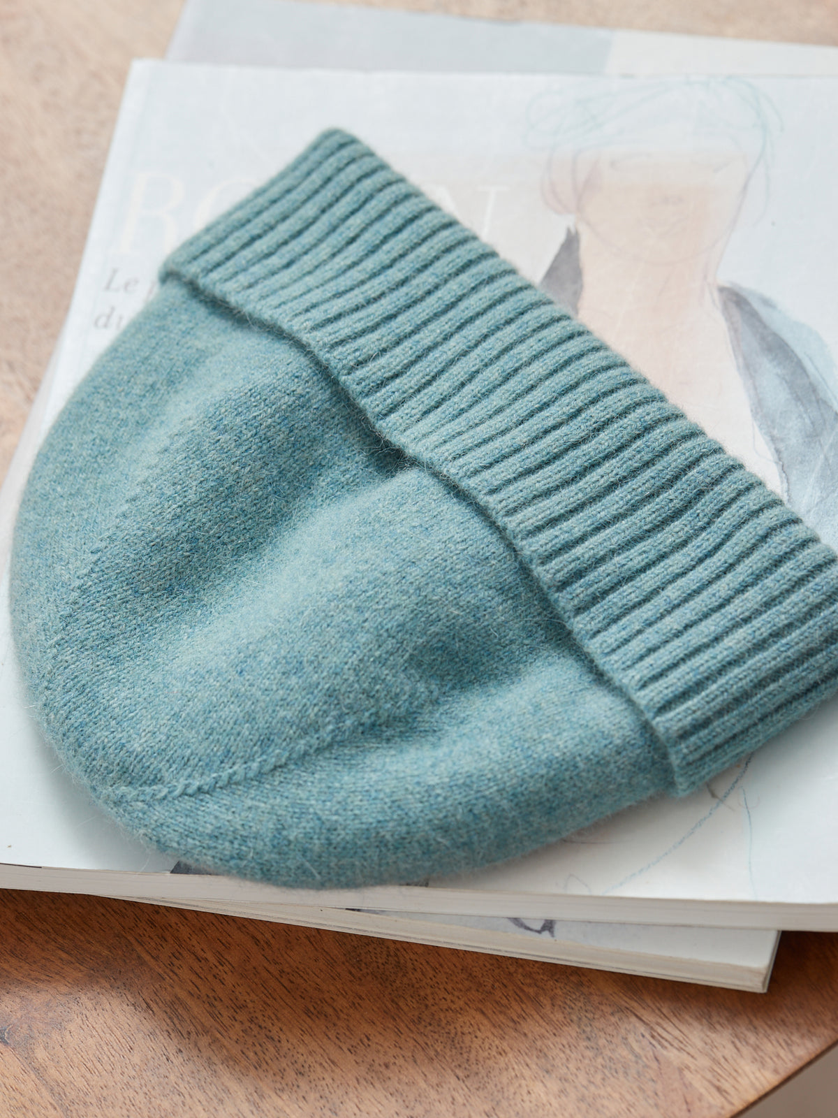 Bonnet adulte lambswool et alpaga - Cyrillus X Mackie