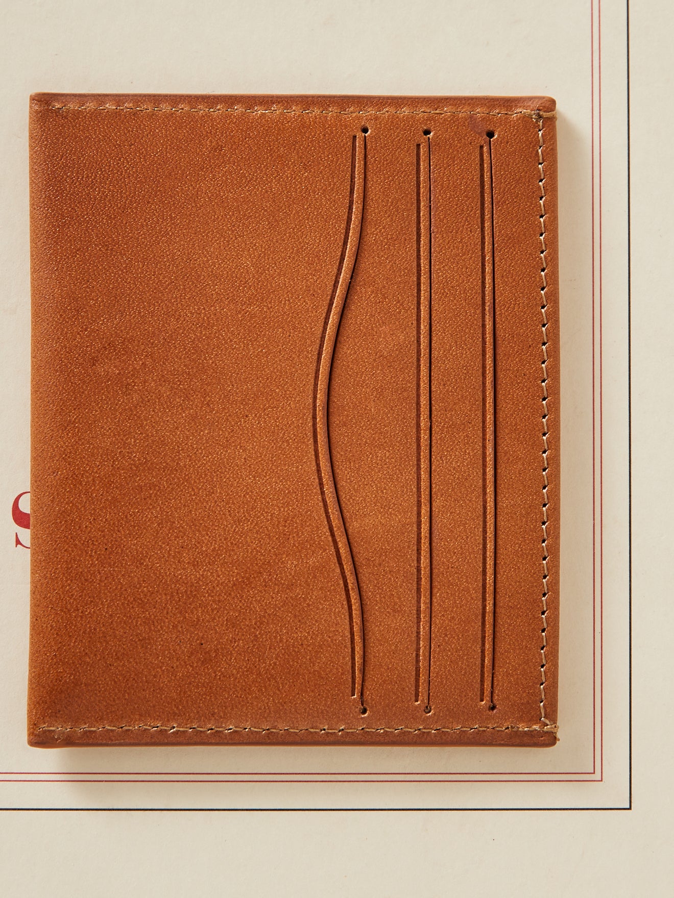 Porte-cartes en cuir souple - Collection Maroquinerie Cyrillus