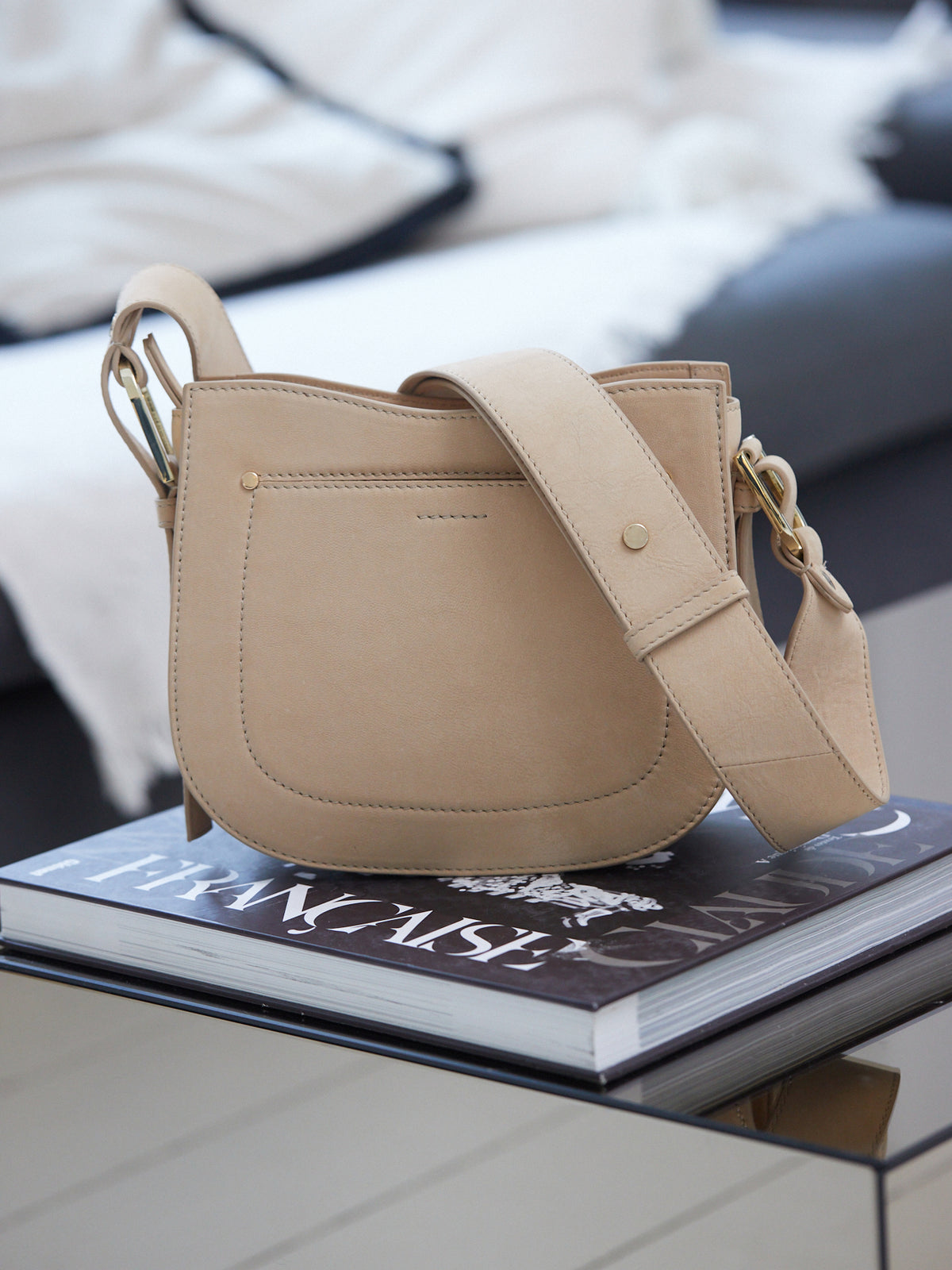 Sac demi-lune  - Collection Maroquinerie Cyrillus