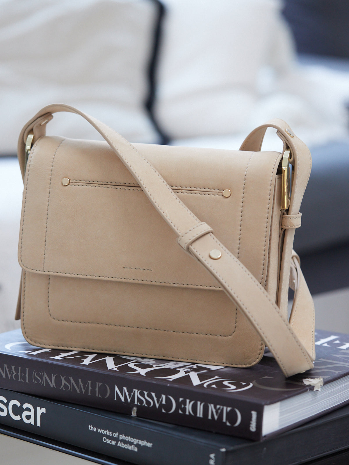 Sac demi-lune  - Collection Maroquinerie Cyrillus
