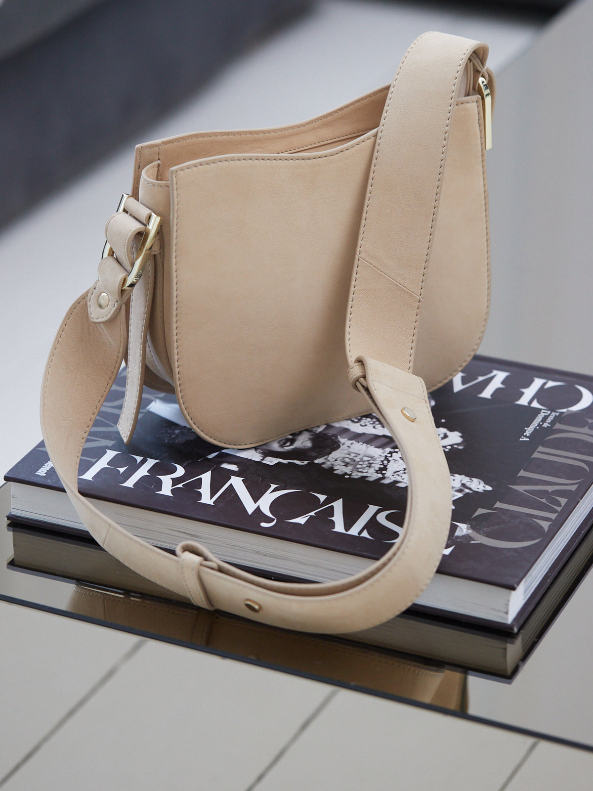 Sac demi-lune  - Collection Maroquinerie Cyrillus