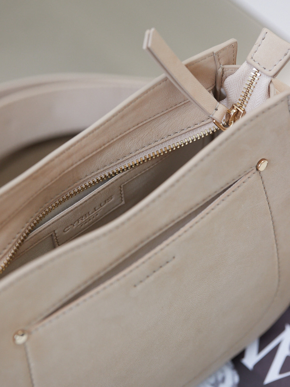 Sac demi-lune  - Collection Maroquinerie Cyrillus