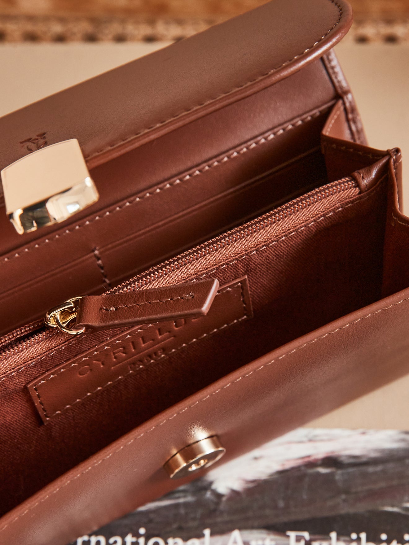 Porte-monnaie Big Wallet - Collection Maroquinerie Cyrillus