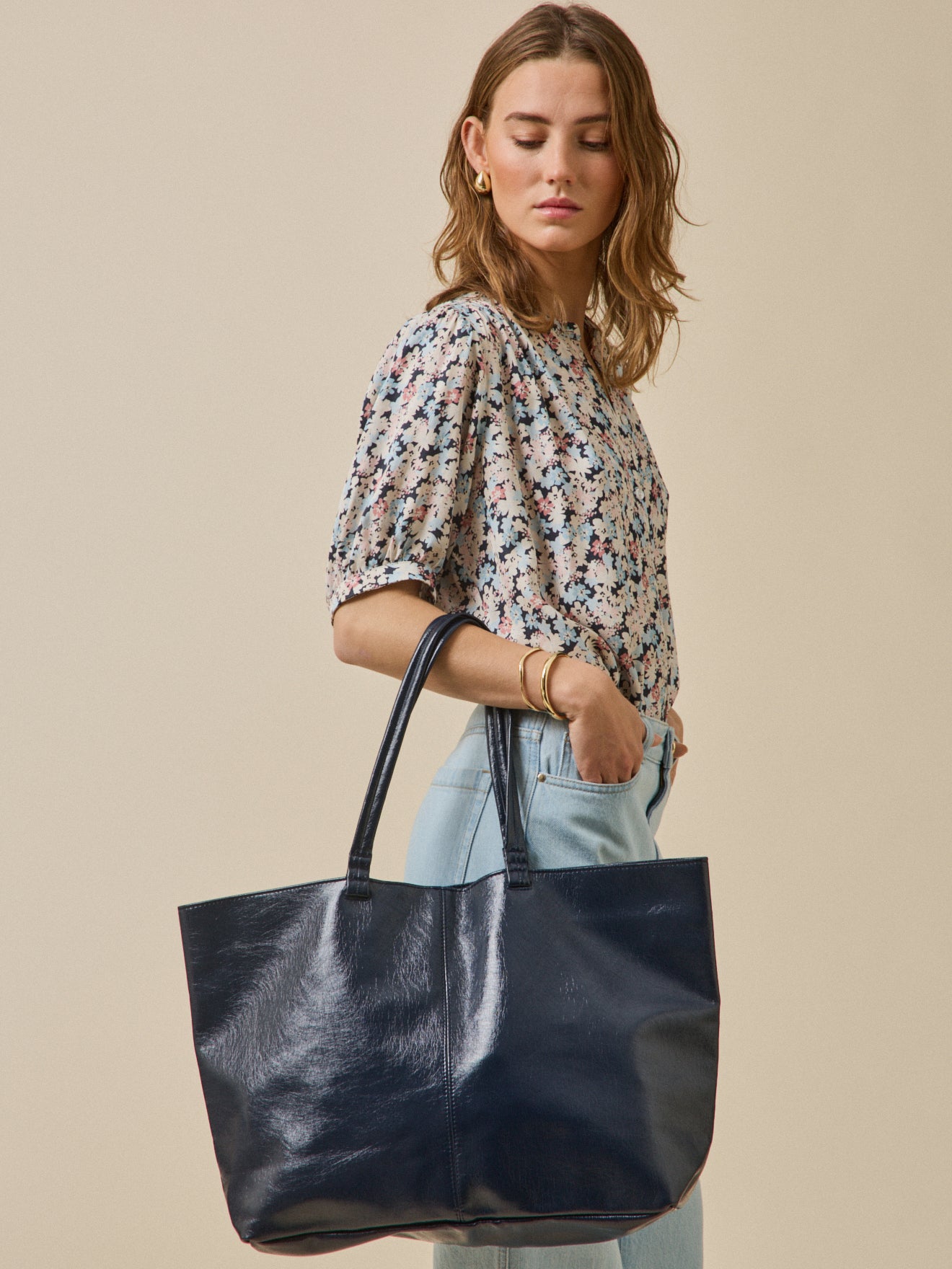 Sac cabas  vinyle femme