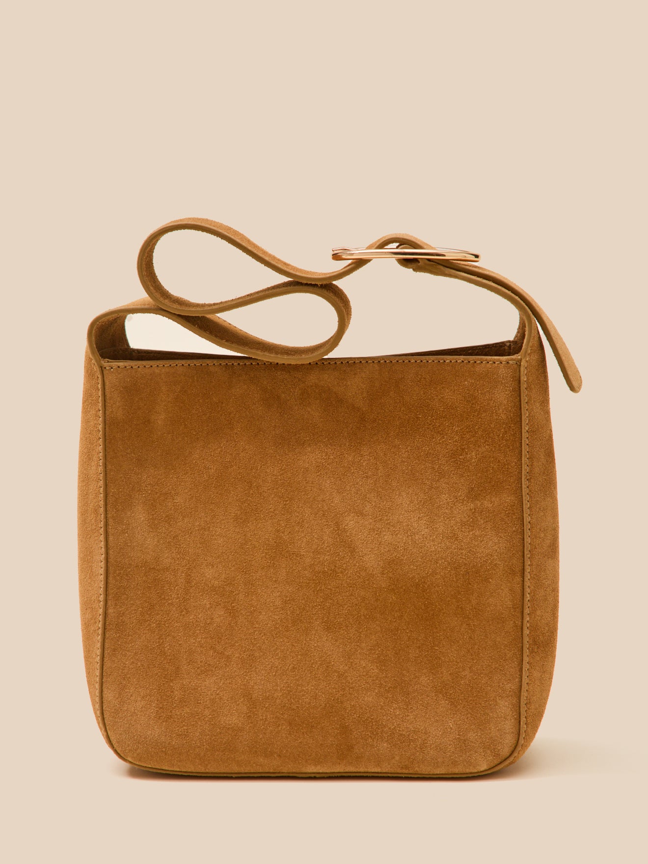 Sac besace femme cuir velours - Collection Maroquinerie Cyrillus