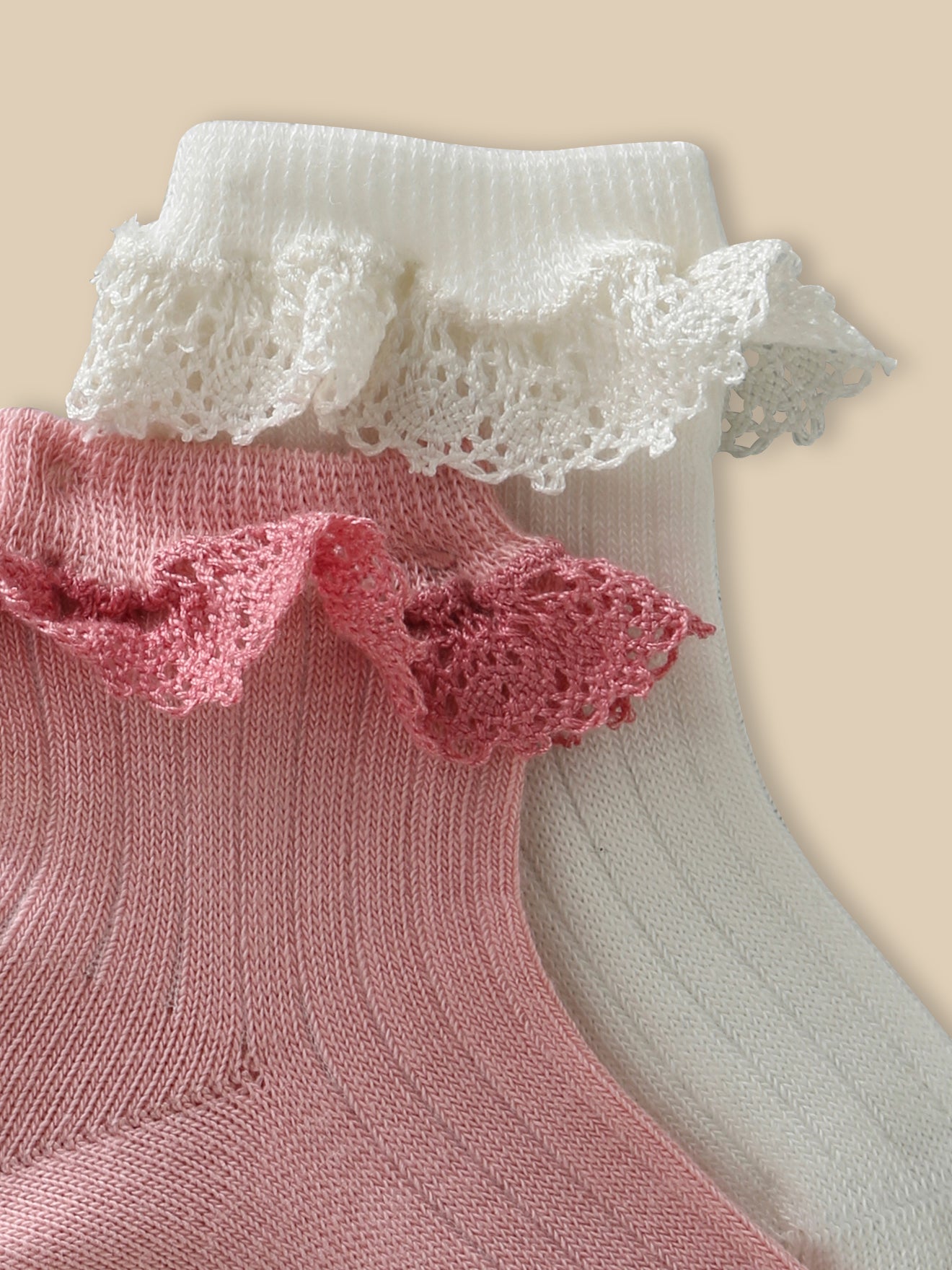 Set van 2 paar babysokken