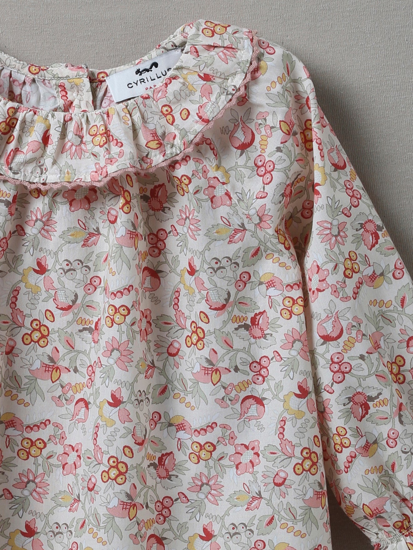 Chemise Bébé imprimé Mireille