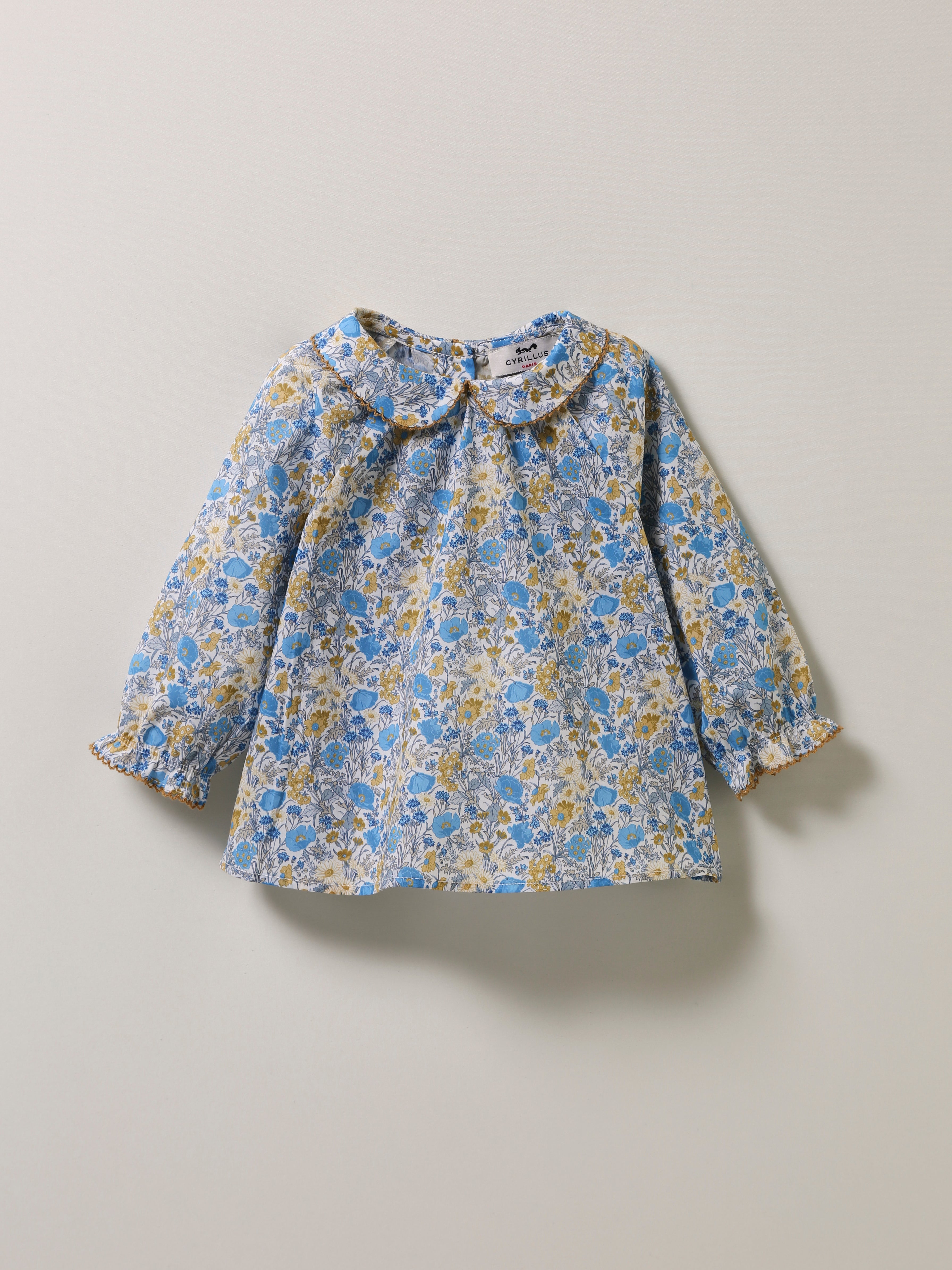 Babybloesje in Liberty-stof