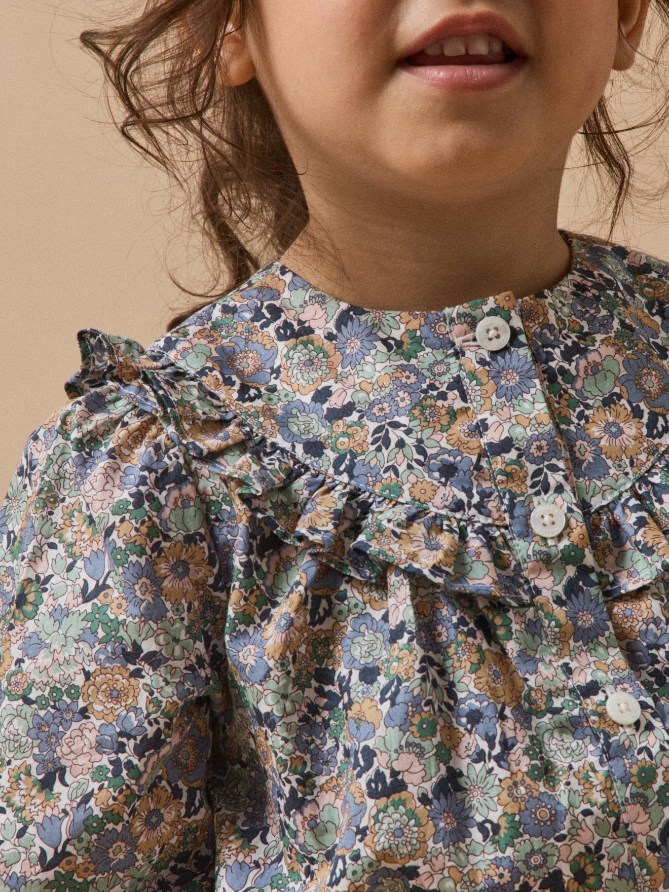 Chemise volantée Bébé imprimé Cassy