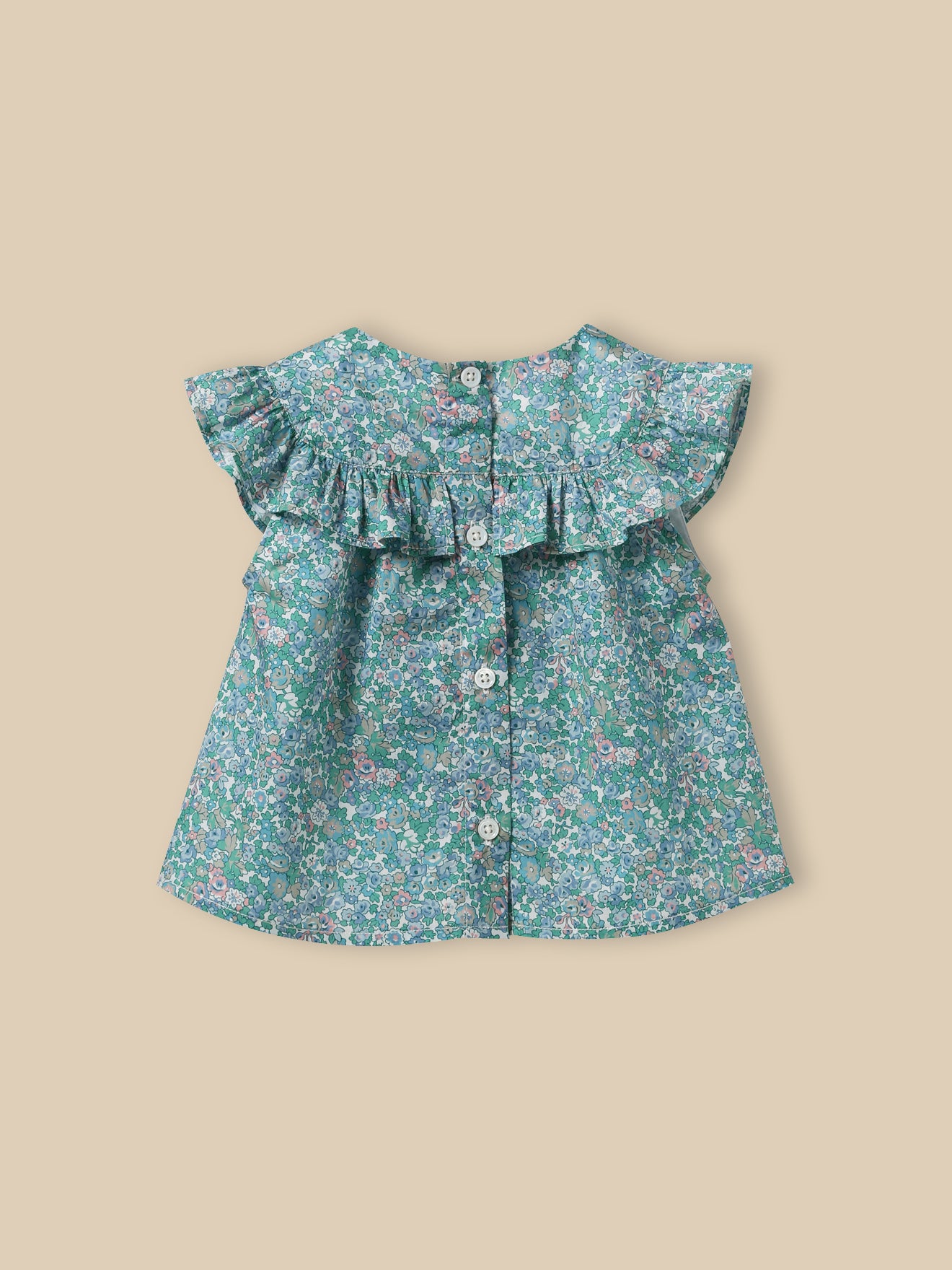 Top en tissu Liberty Harriet bébé