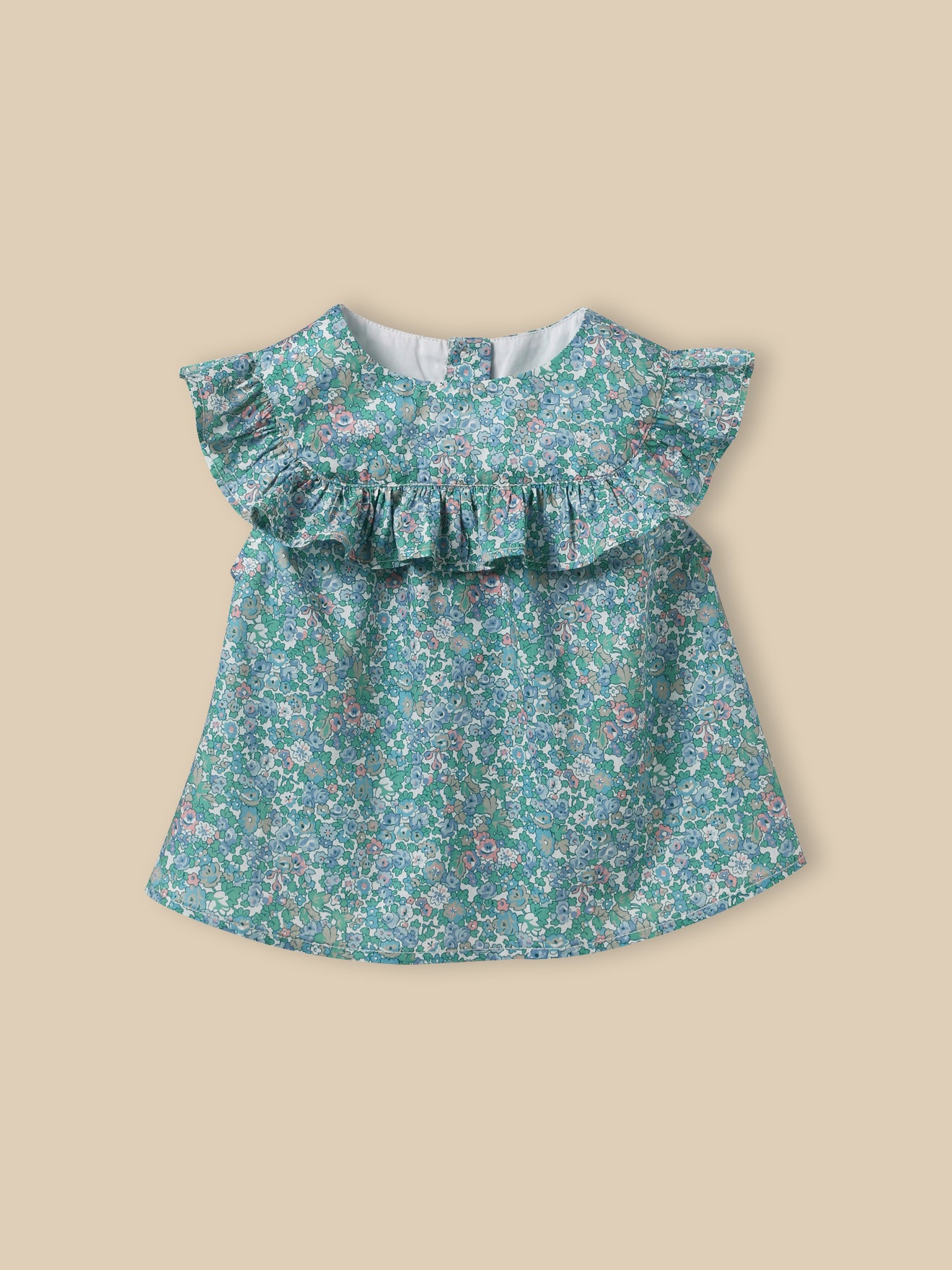 Top en tissu Liberty Harriet bébé