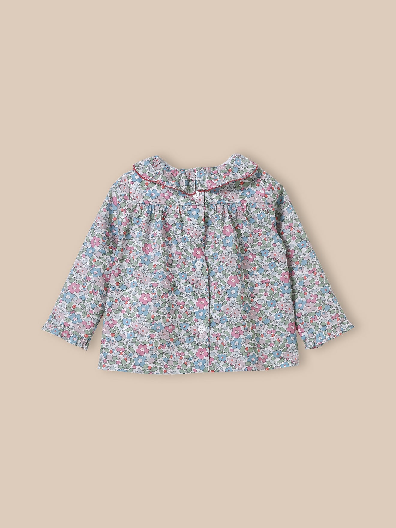 Babybloesje in Liberty-stof