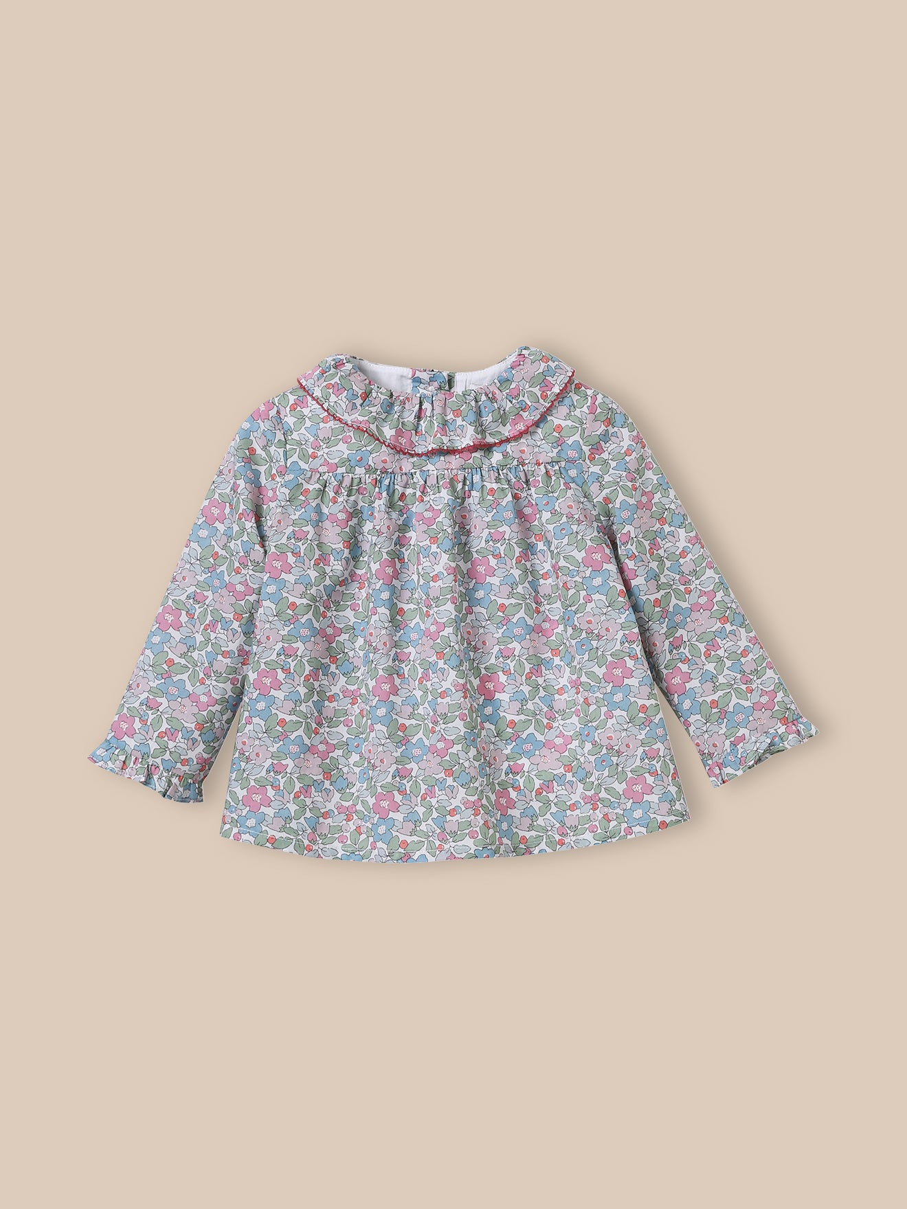 Babybloesje in Liberty-stof