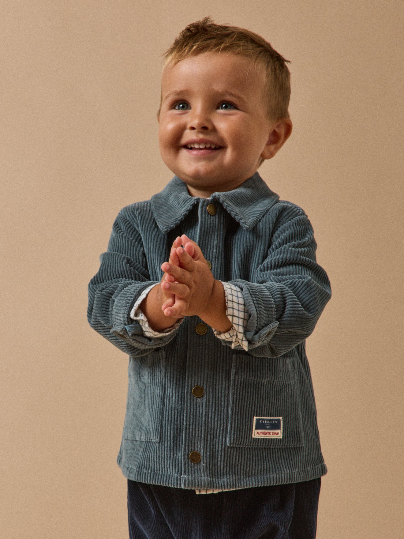 Babyhemd in velours
