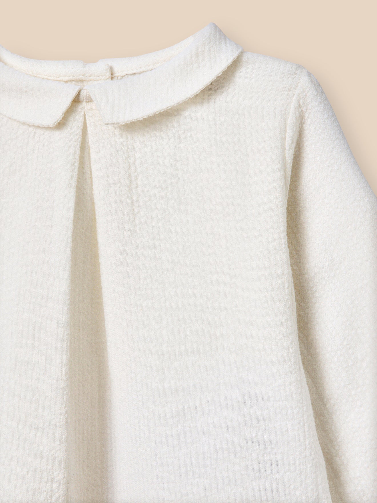 Baby bloesje mini-seersucker