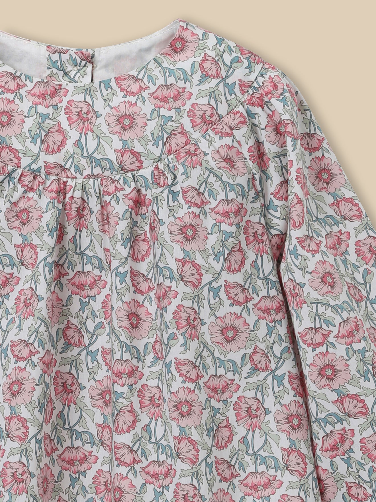 Blouse en tissu Liberty Bébé