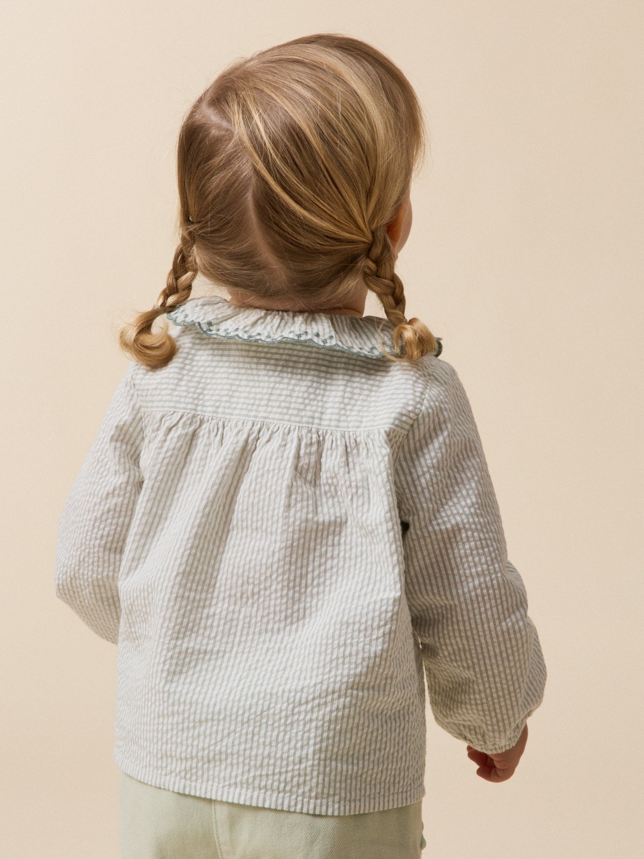 Blouse col brodé Bébé