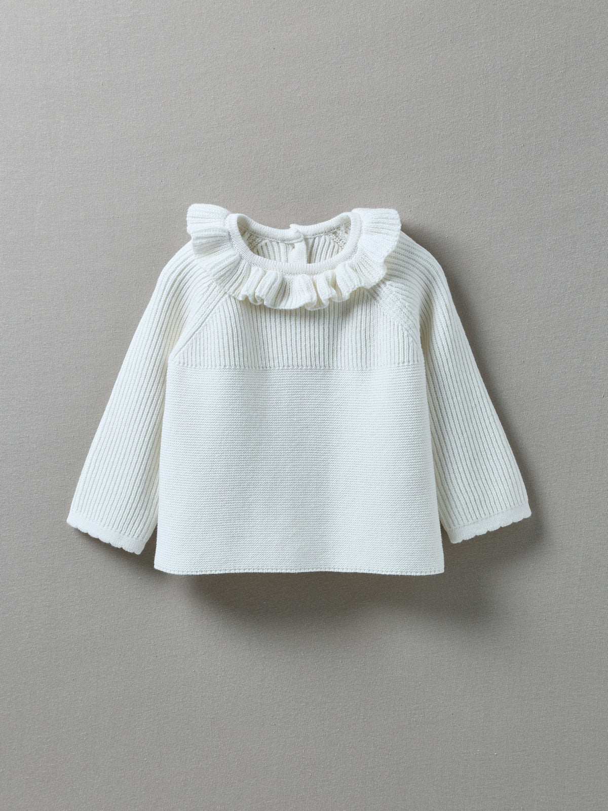 Babycardigan met kraagje