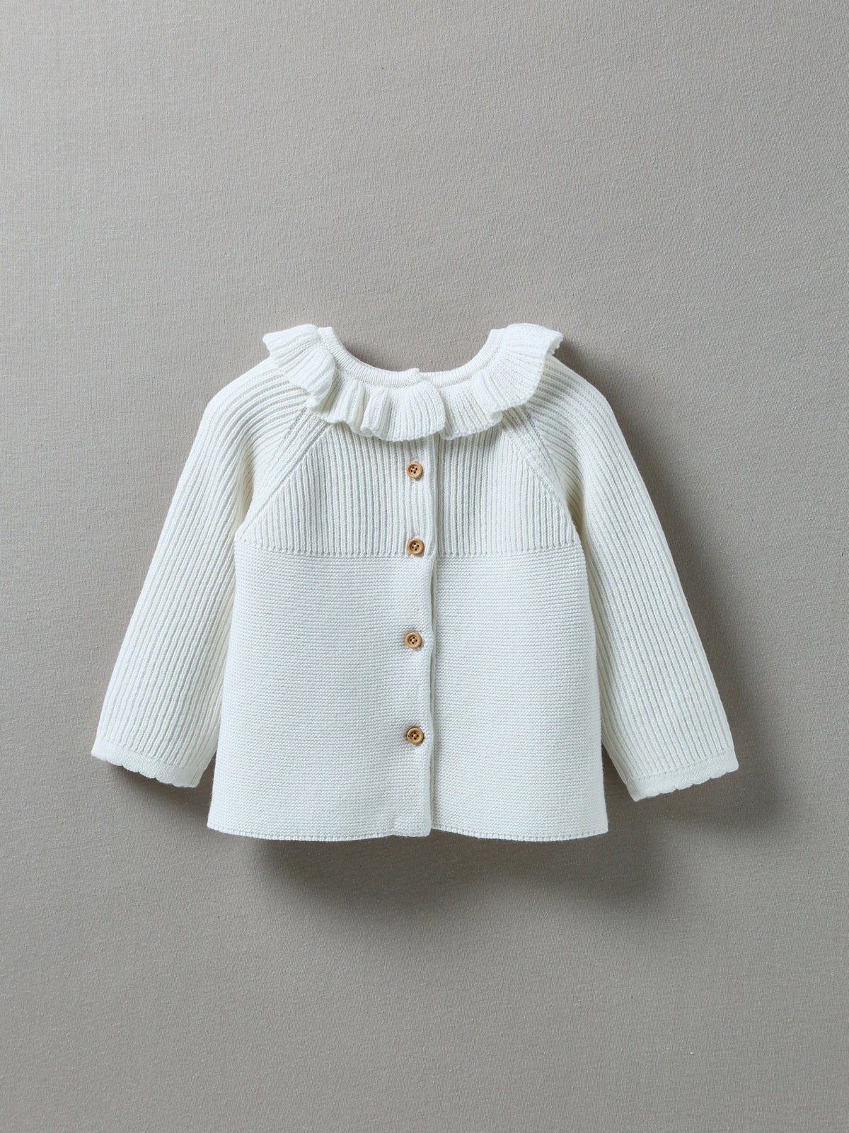 Babycardigan met kraagje