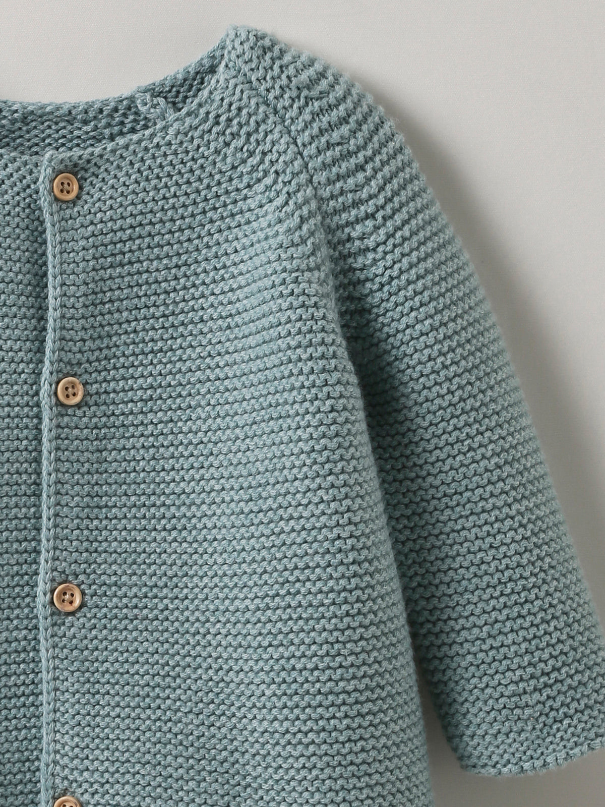 Gilet en laine et coton biologique Bébé