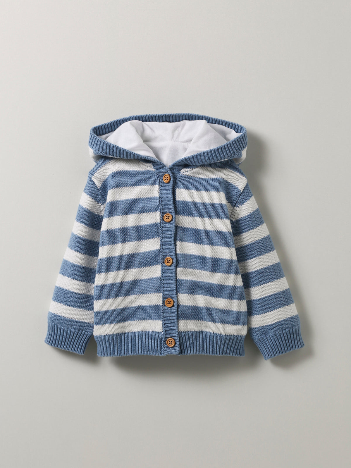 Cardigan à capuche Bébé - Coton biologique