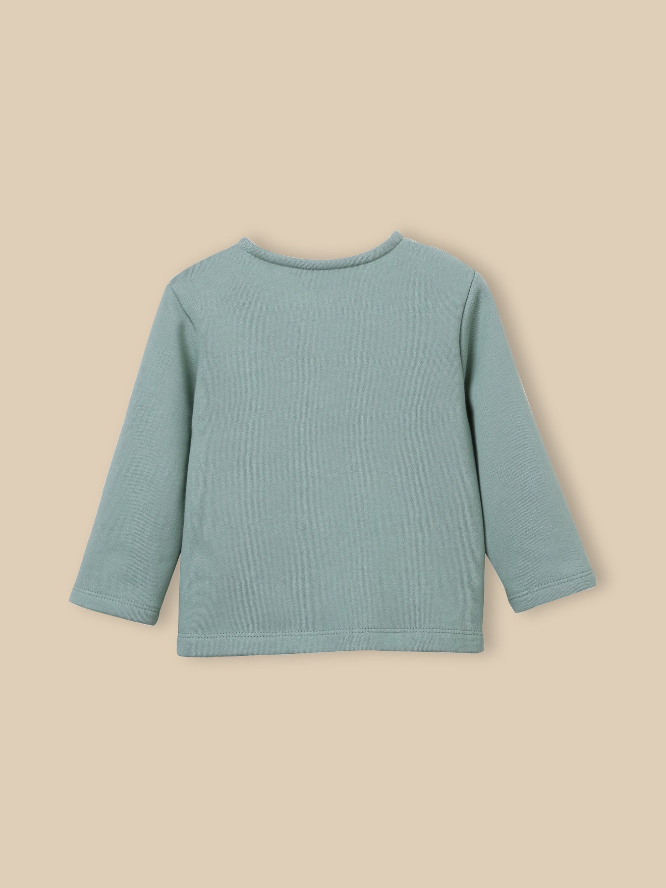 Babycardigan in molton - Biologisch katoen