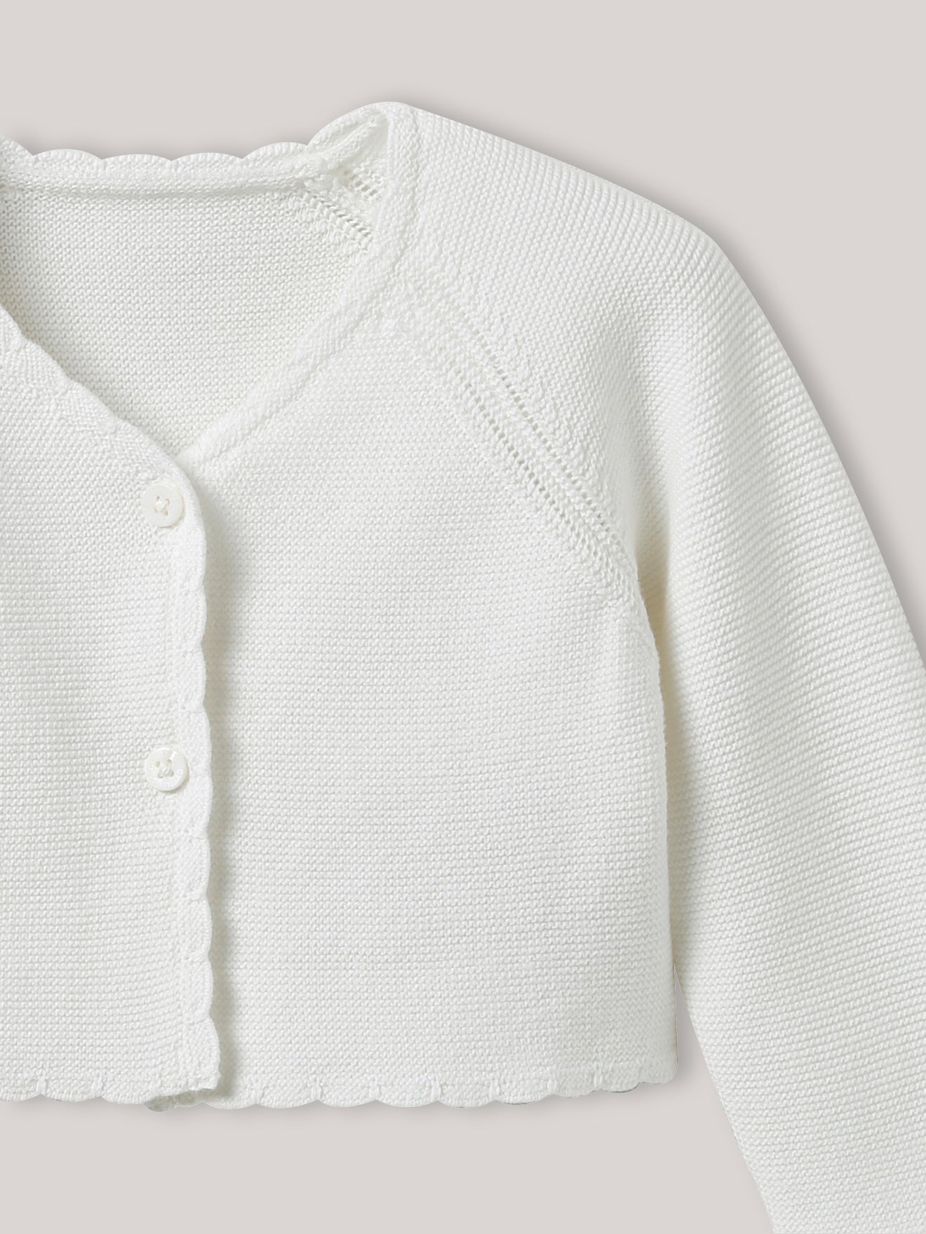 Cardigan van biologisch katoen - Feest- en trouwcollectie