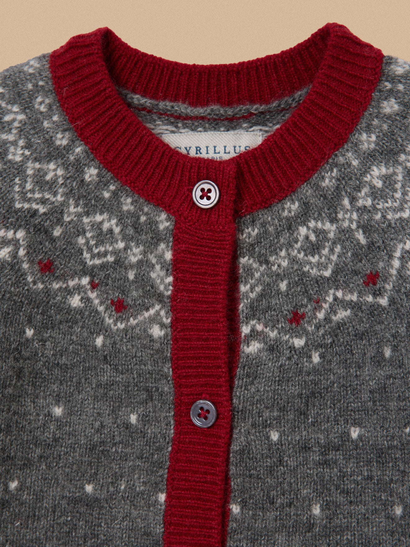 Cardigan jacquard Bébé