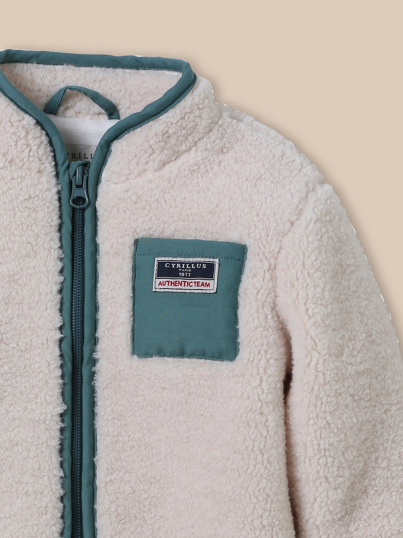 Babyvest in sherpa