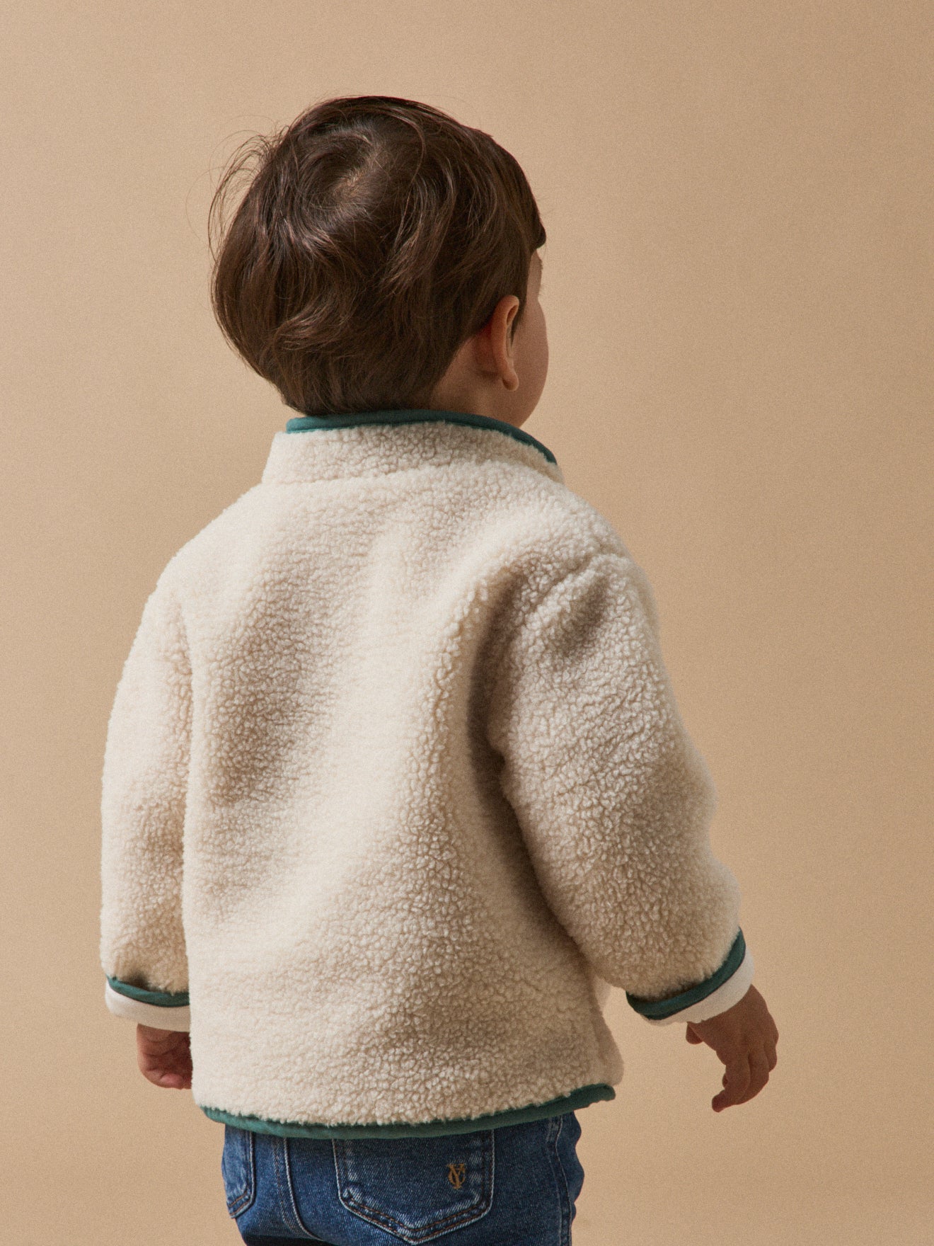 Babyvest in sherpa