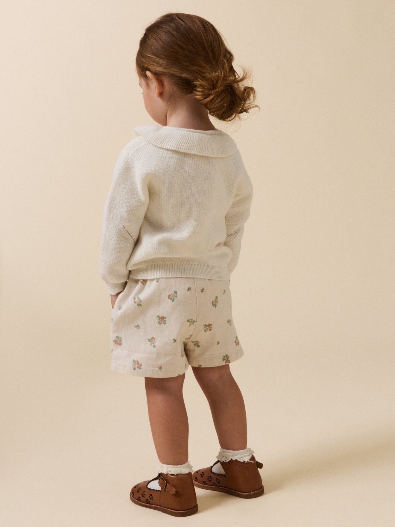 Cardigan coton biologique et laine Bébé