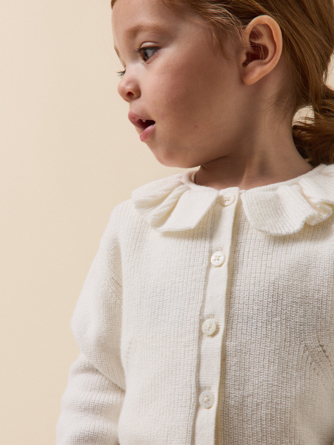 Cardigan coton biologique et laine Bébé