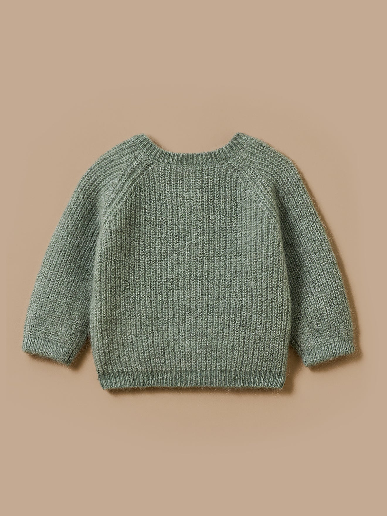 Cardigan laine et mohair Bébé