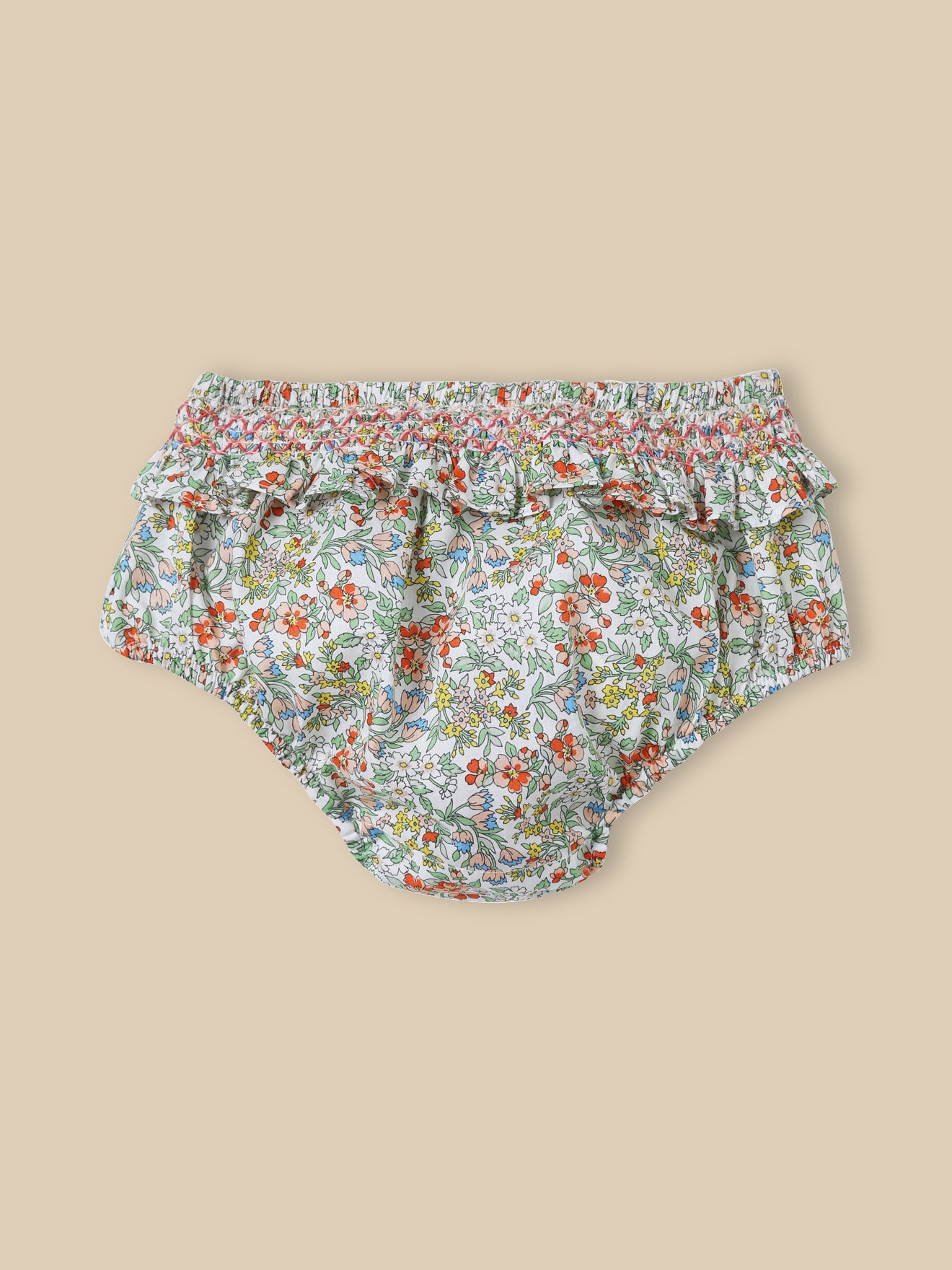 Babystrandbroekje in Liberty-stof