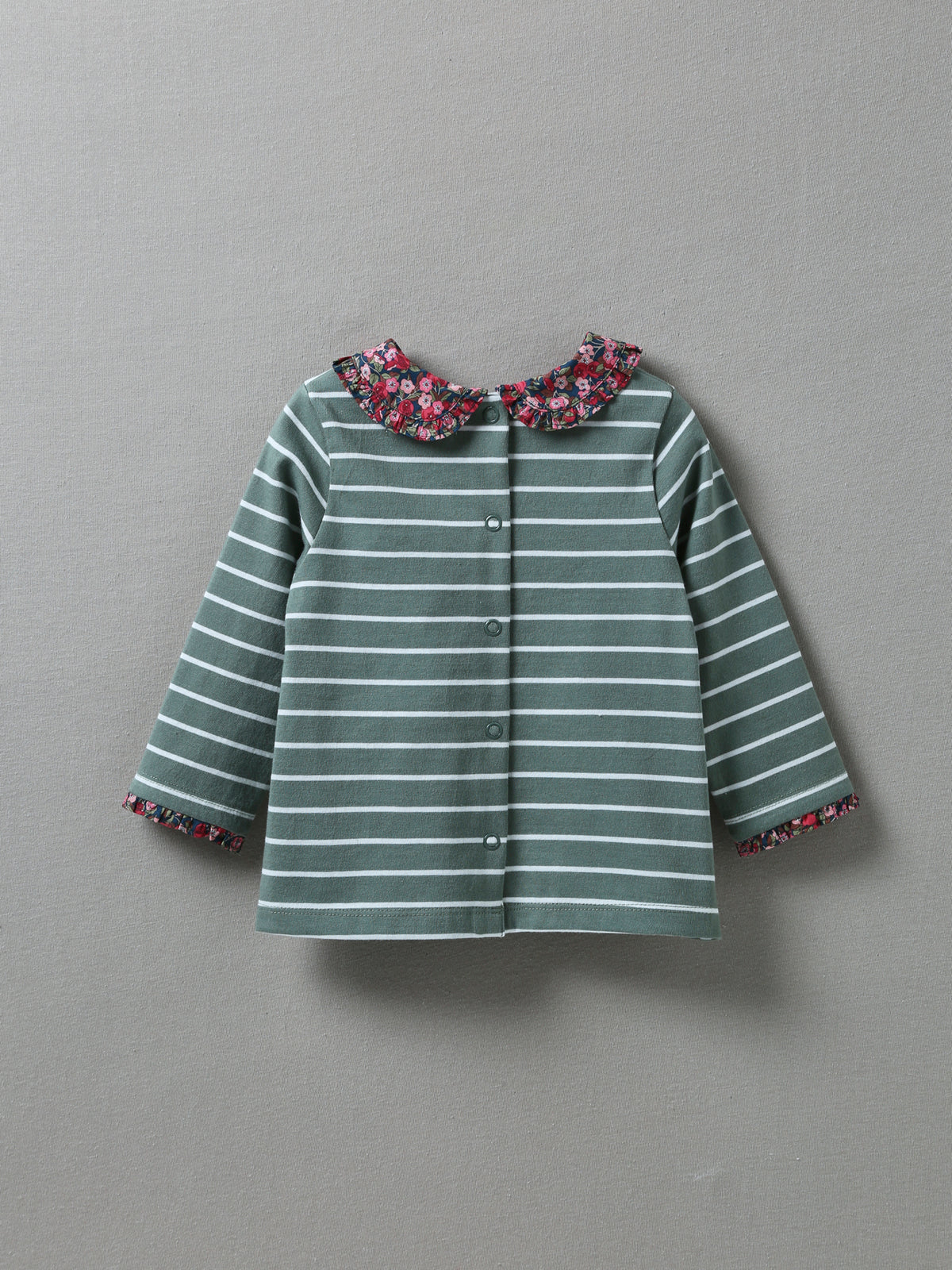 Marinière Bébé tissu Liberty - Coton biologique
