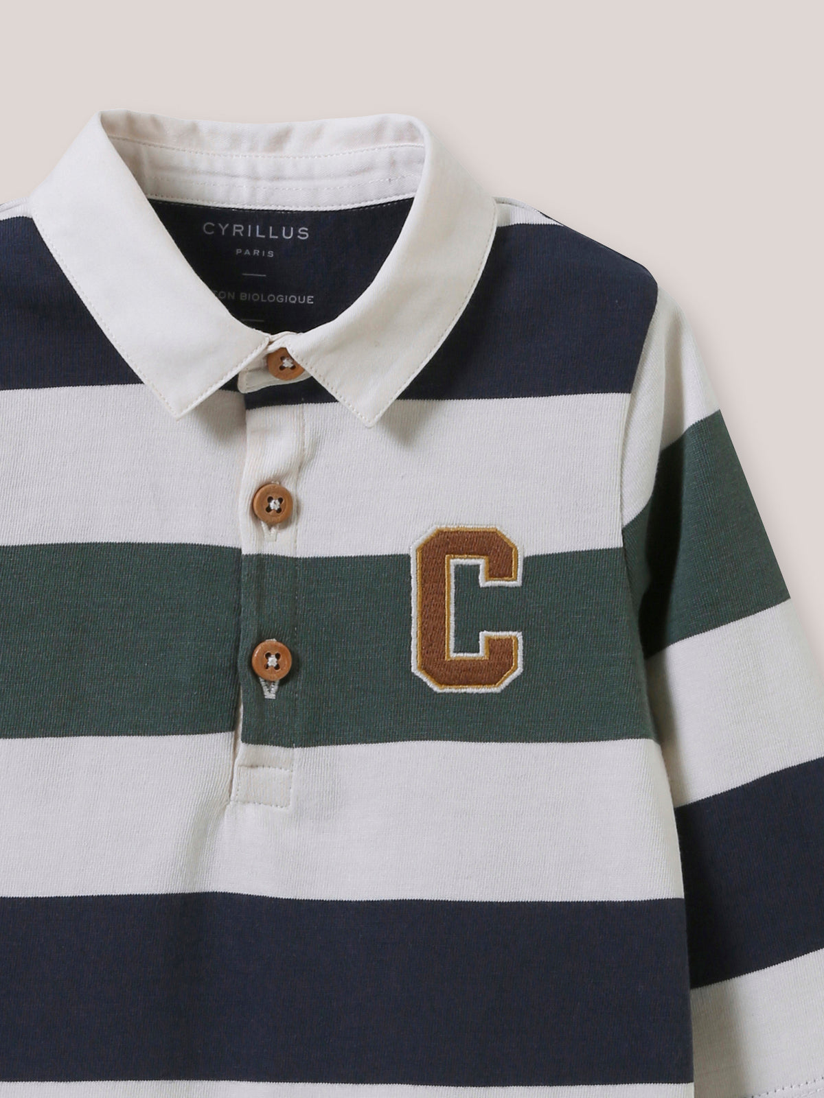 Polo-rugby Bébé - Coton biologique