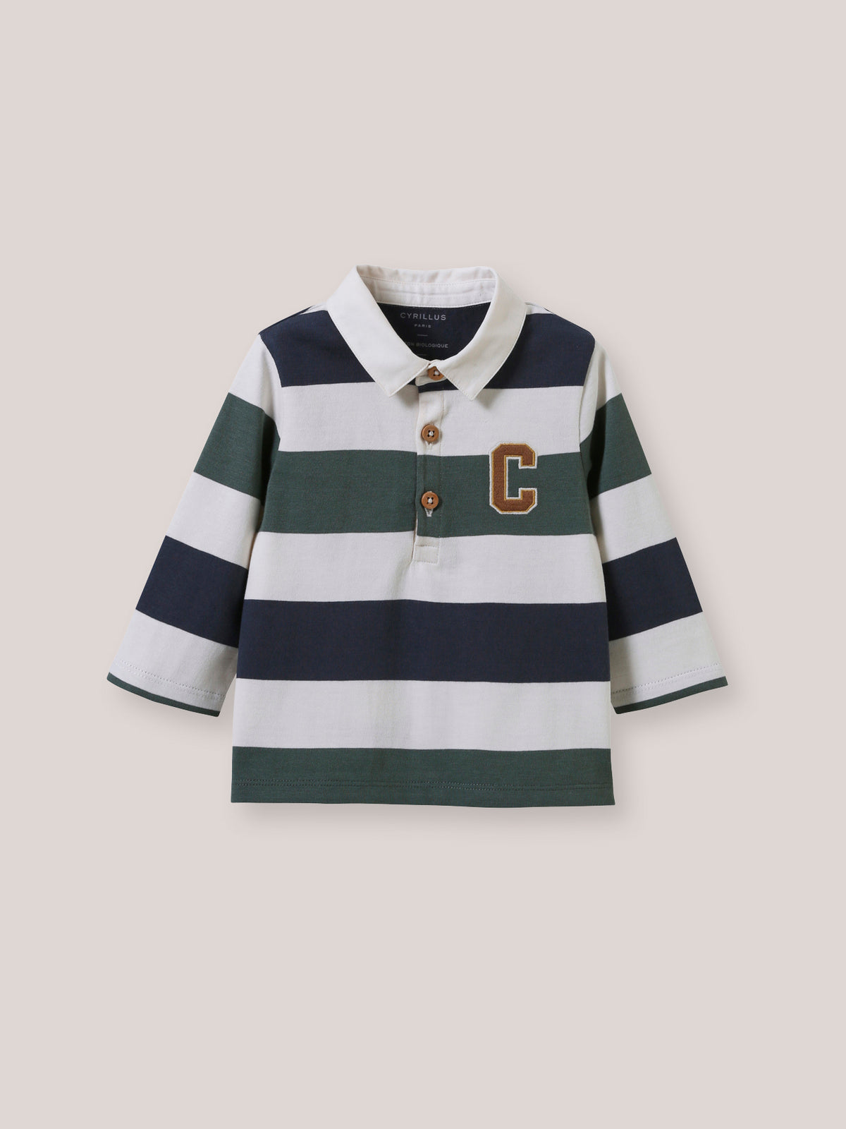 Polo-rugby Bébé - Coton biologique